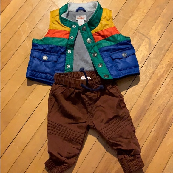 Cat and Jack Boy Vest and Pants Set - Picture 1 of 3